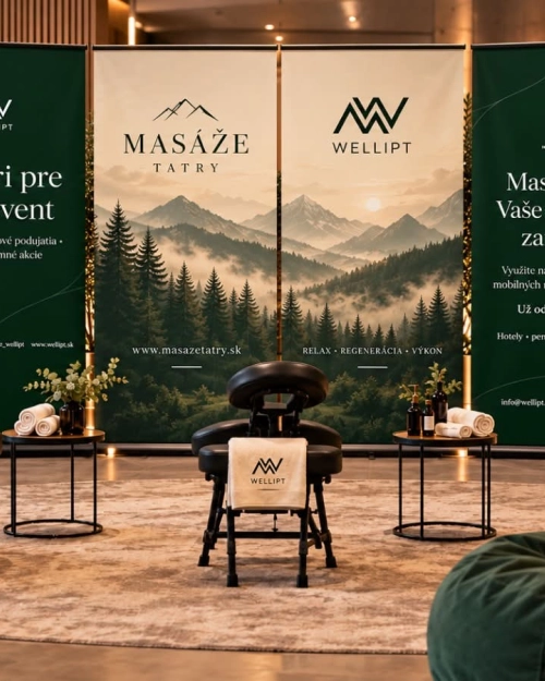 Masáže pre firmy – masážna zóna na evente | Masáže Tatry